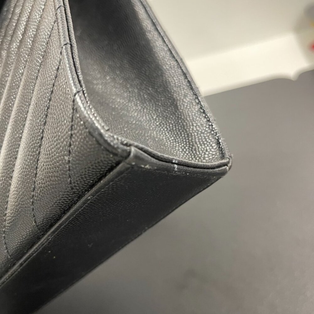 Saint Laurent Large Monogram Matelasse Envelope Shoulder Bag (JB1055) - Picture 5 of 13